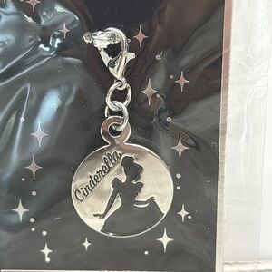 CINDERELLA Silver Pendant 20th Anniversary Charm BNIP DMC Disney Movie Club